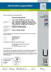 Übereinstimmungszertifikat FS-30-1 / FS-30-2 