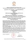 FS-30-1-CZ / FS-30-2-CZ - Product Certificate - Tschechisch