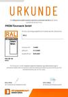RAL-Urkunde - RAL-GZ 426 KKL-I Feuchtraumtür