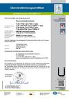 Übereinstimmungszertifikat FS-30-1 / FS-30-2 